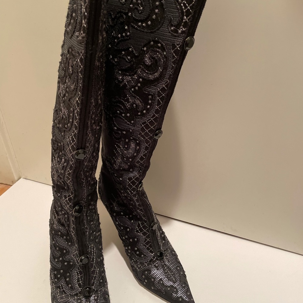 Ballin Tall Boots Sz 36.5 - Picture 5 of 7